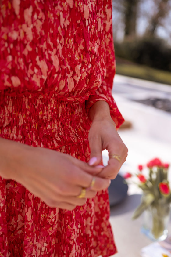 Red Milly Dress