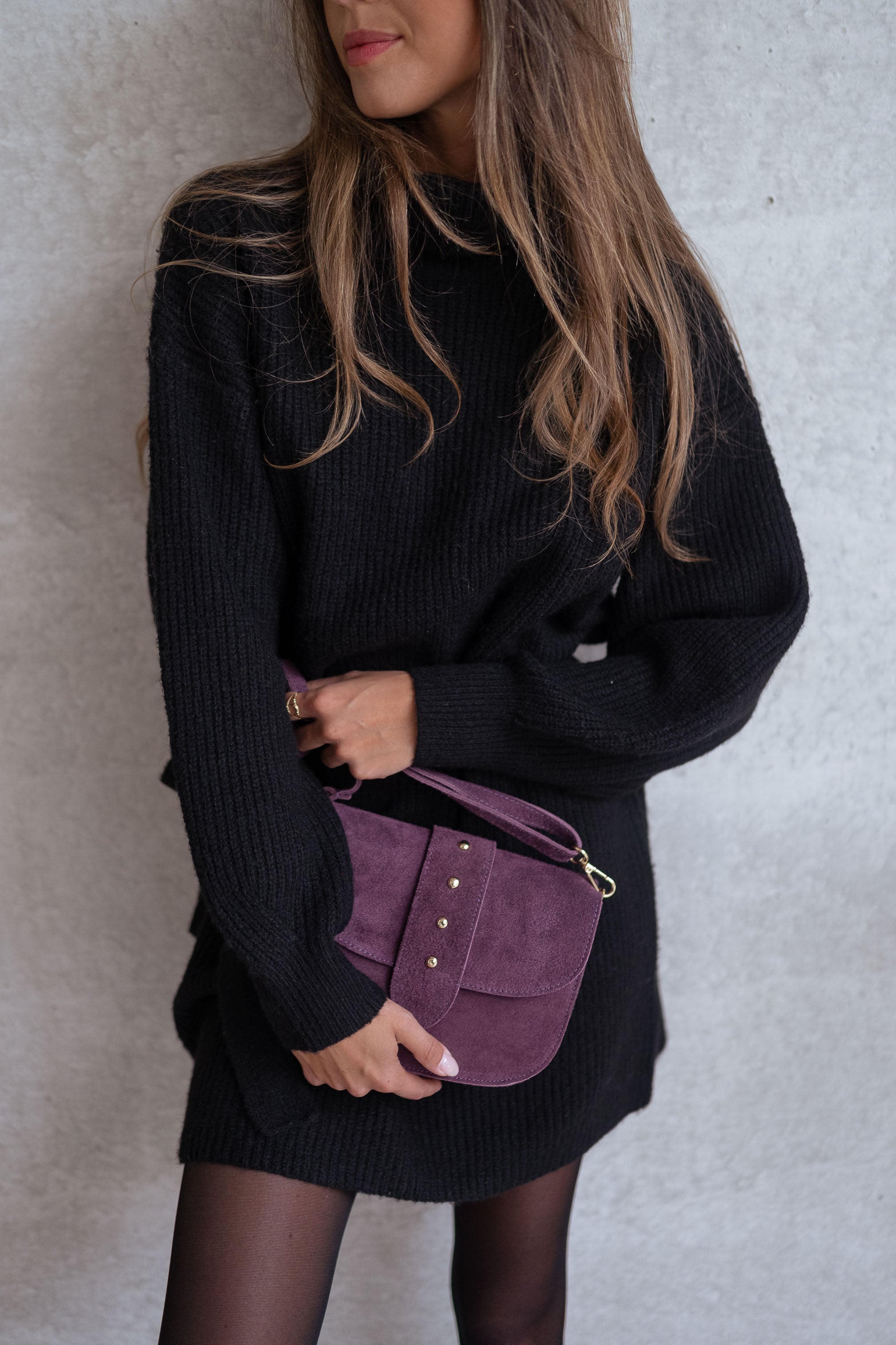 Burgundy Hadia Bag