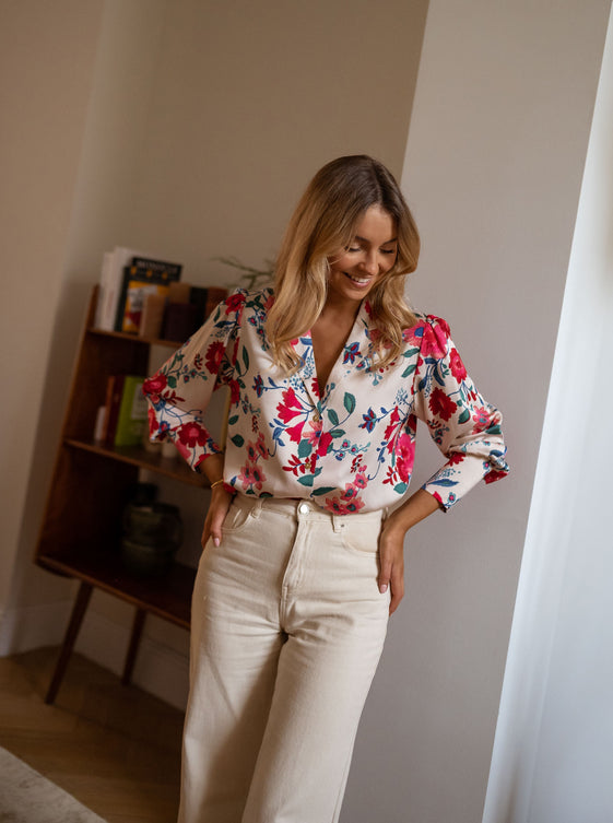 Floral Cuba Shirt