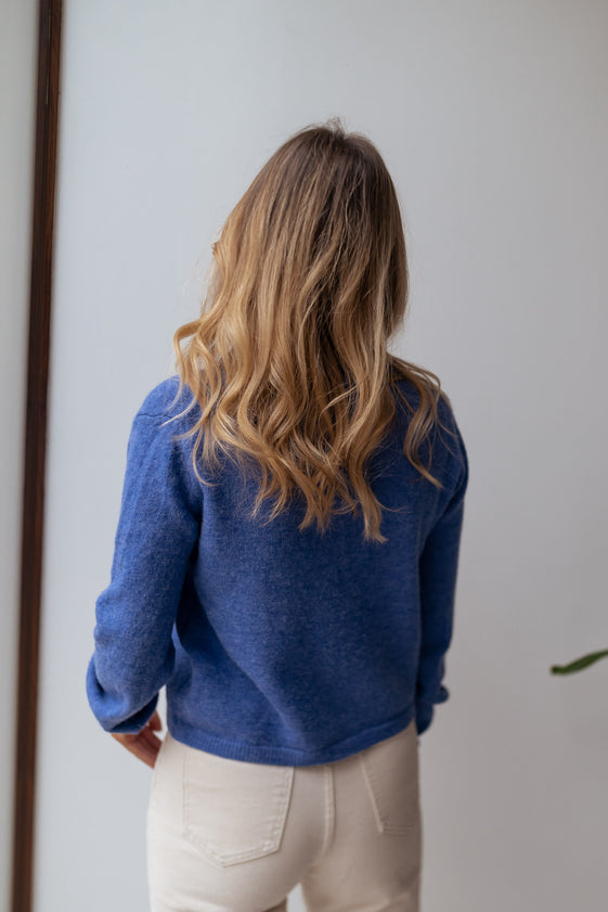 Blue Glasgow Sweater