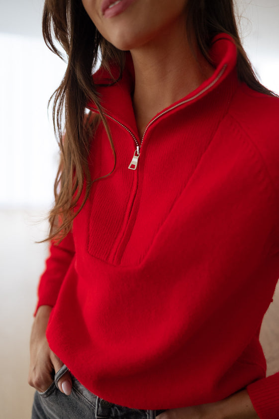 Red Ryo Sweater