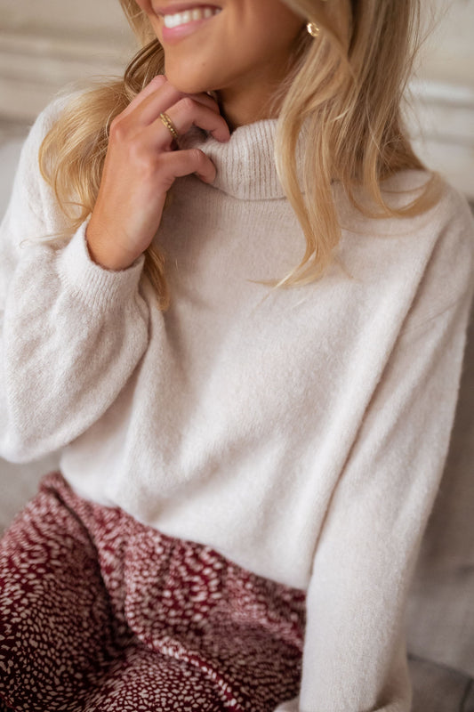 Beige Laurya Sweater