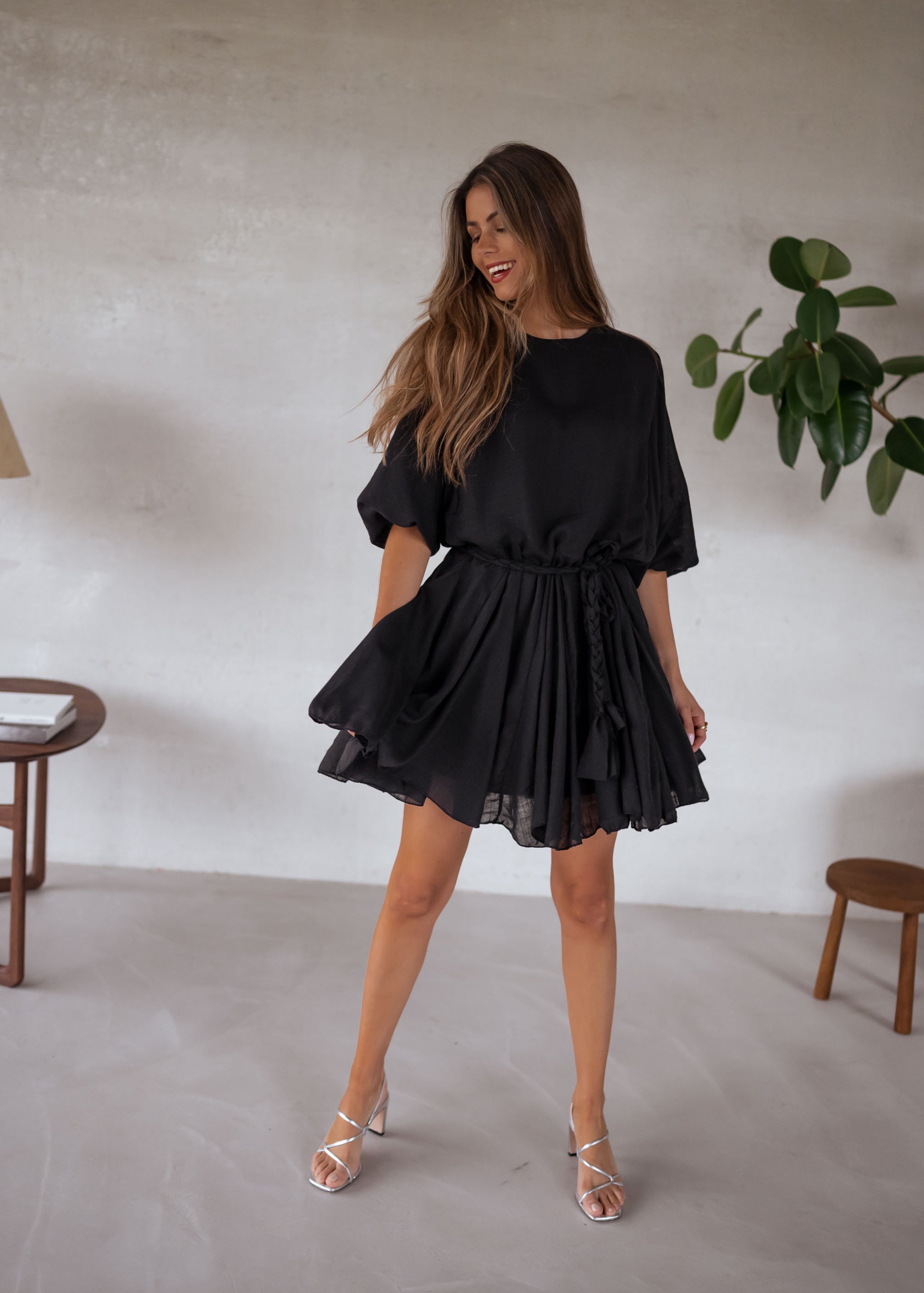 Black Solene Dress