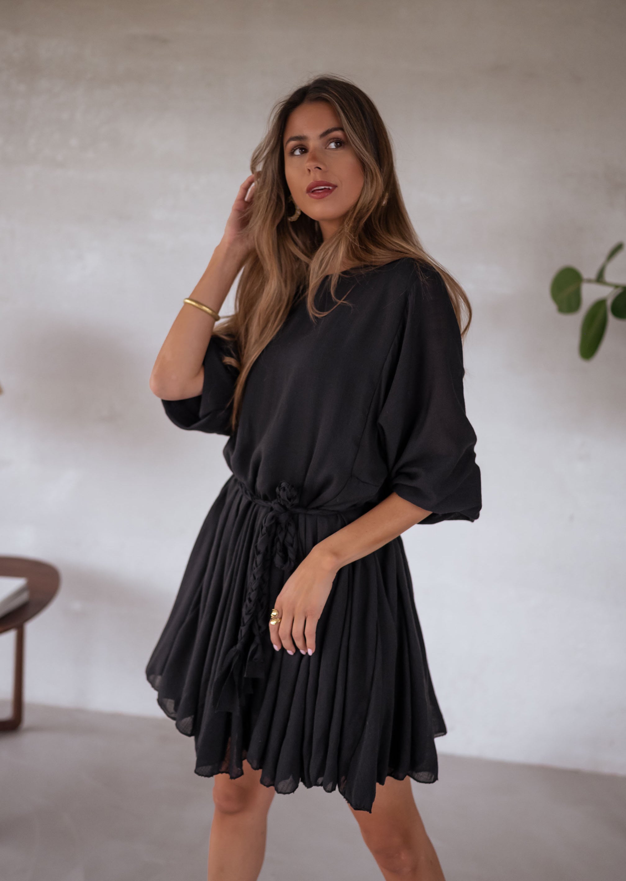 Black Solene Dress