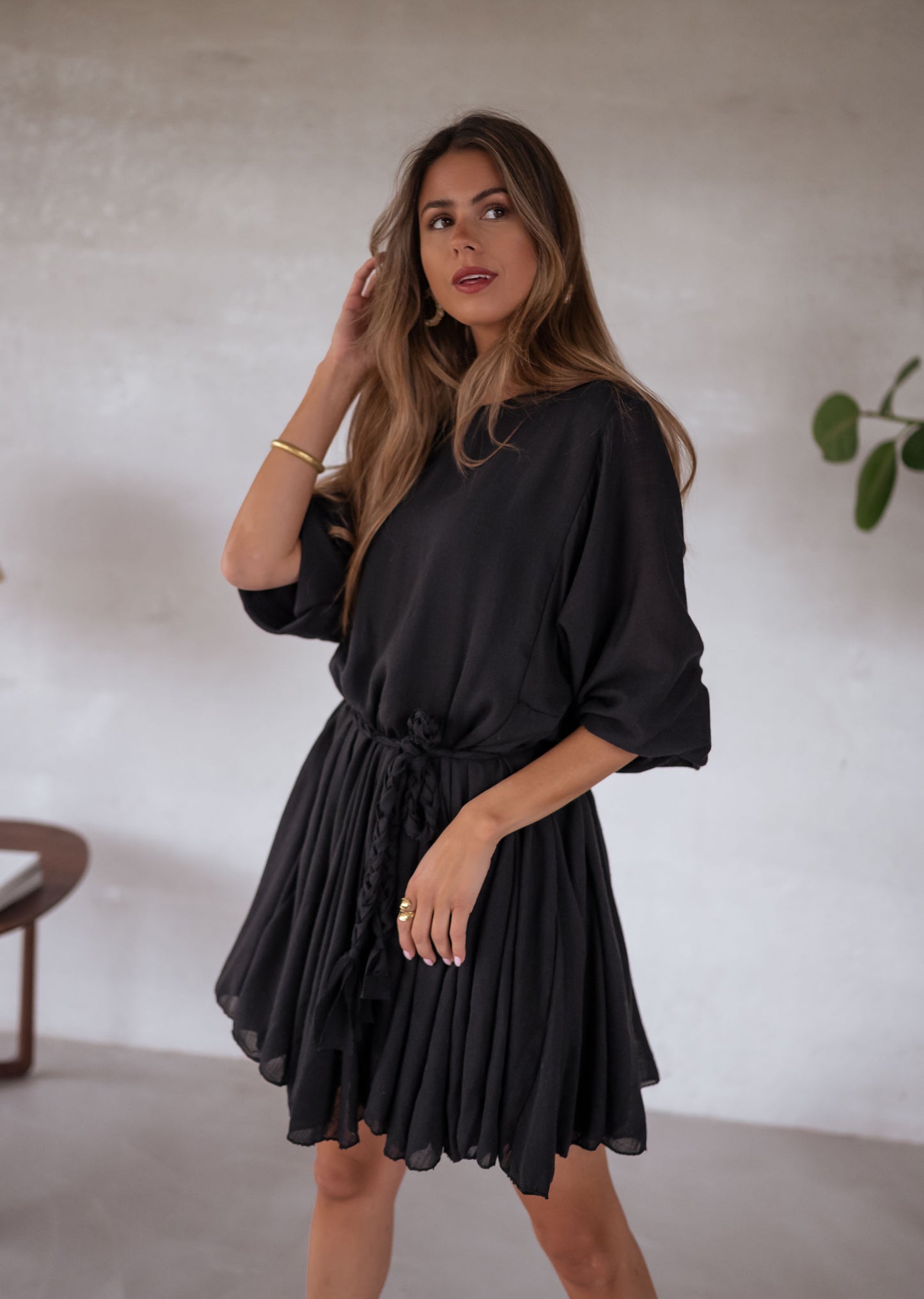 Black Solene Dress