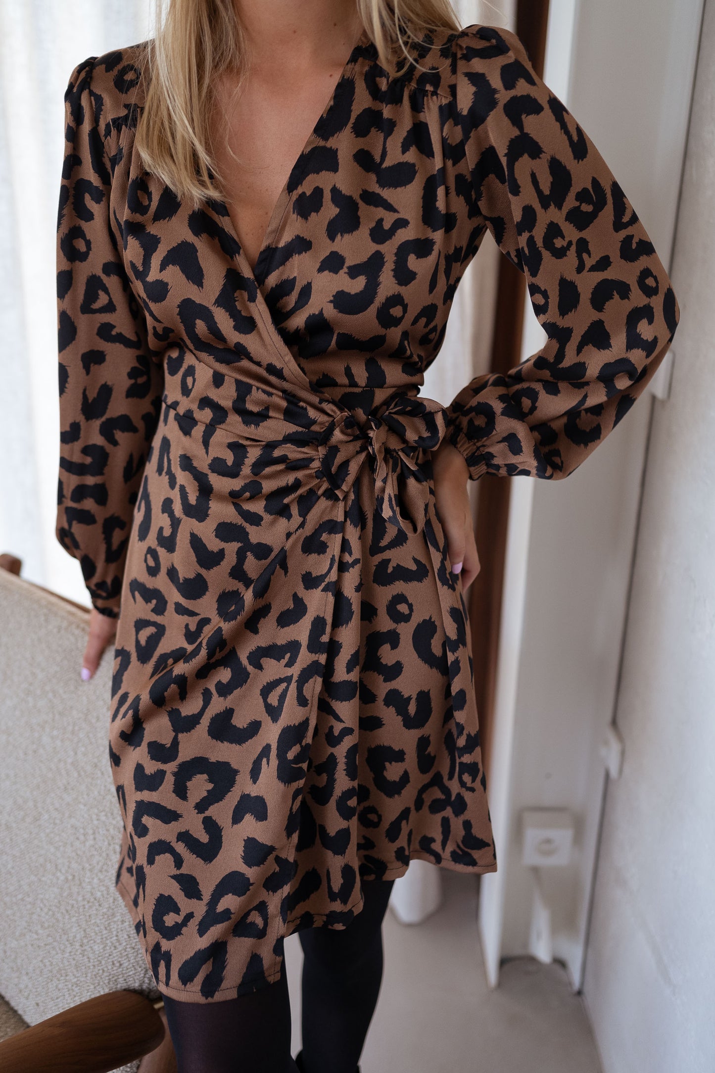 Leopard Verone Dress