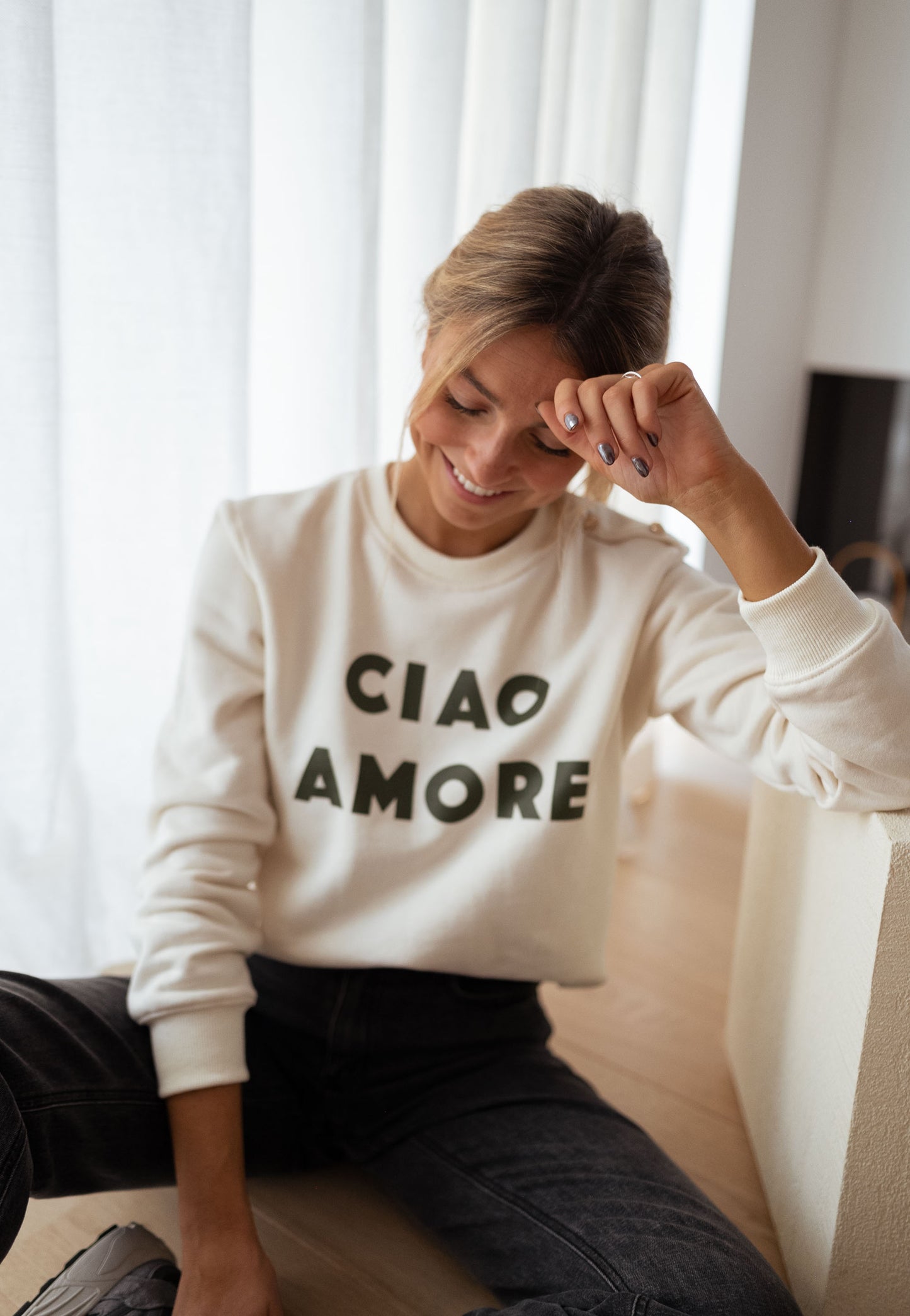 Ecru Ciao Sweater