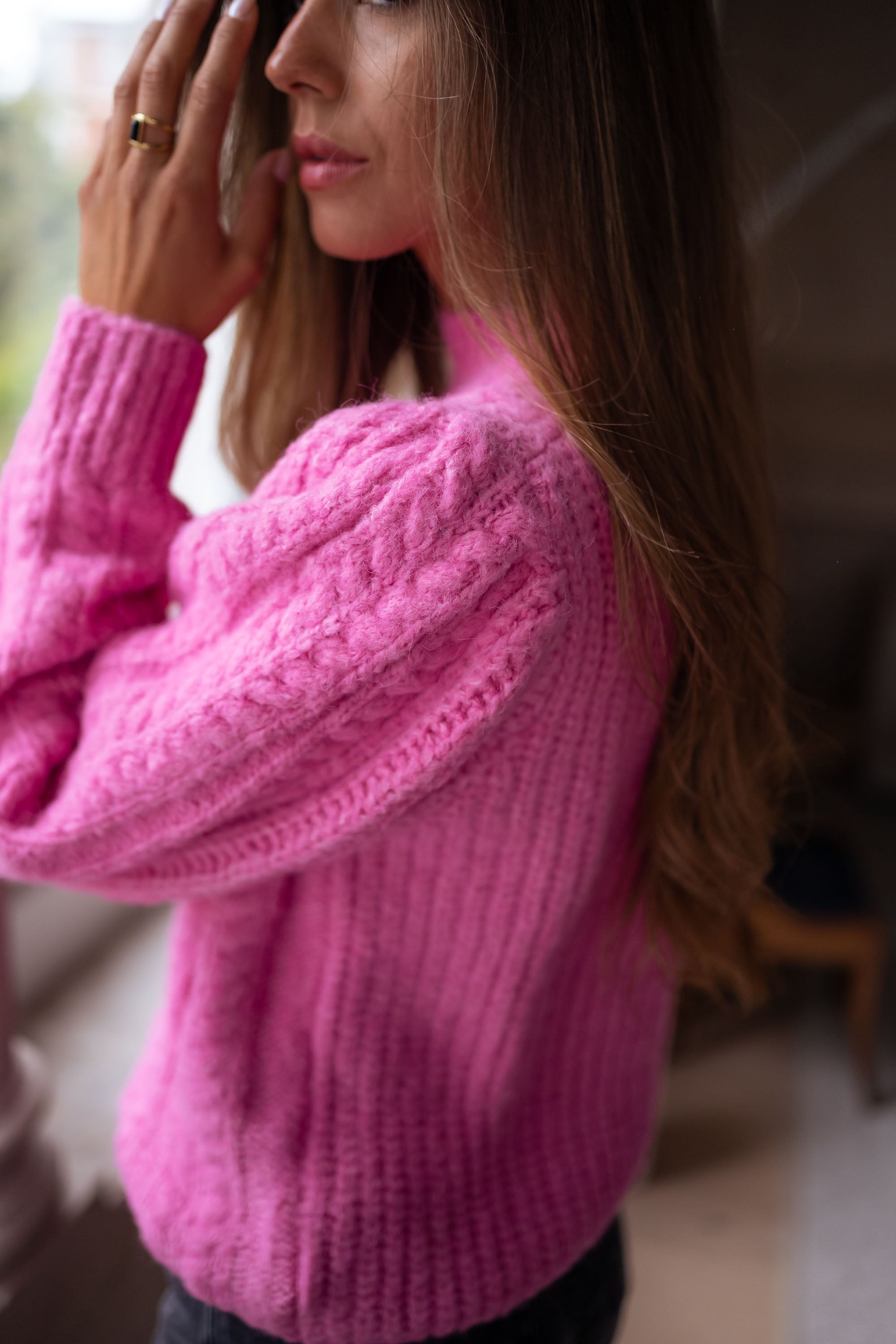 Pink Demi Sweater