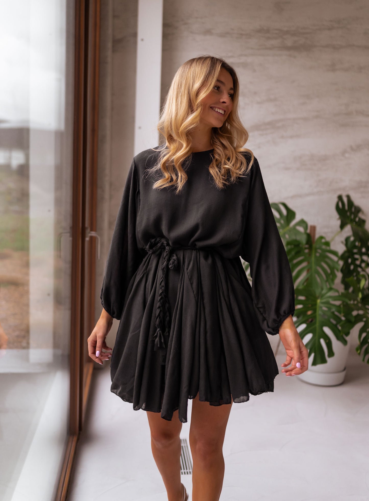 Black Solene Dress