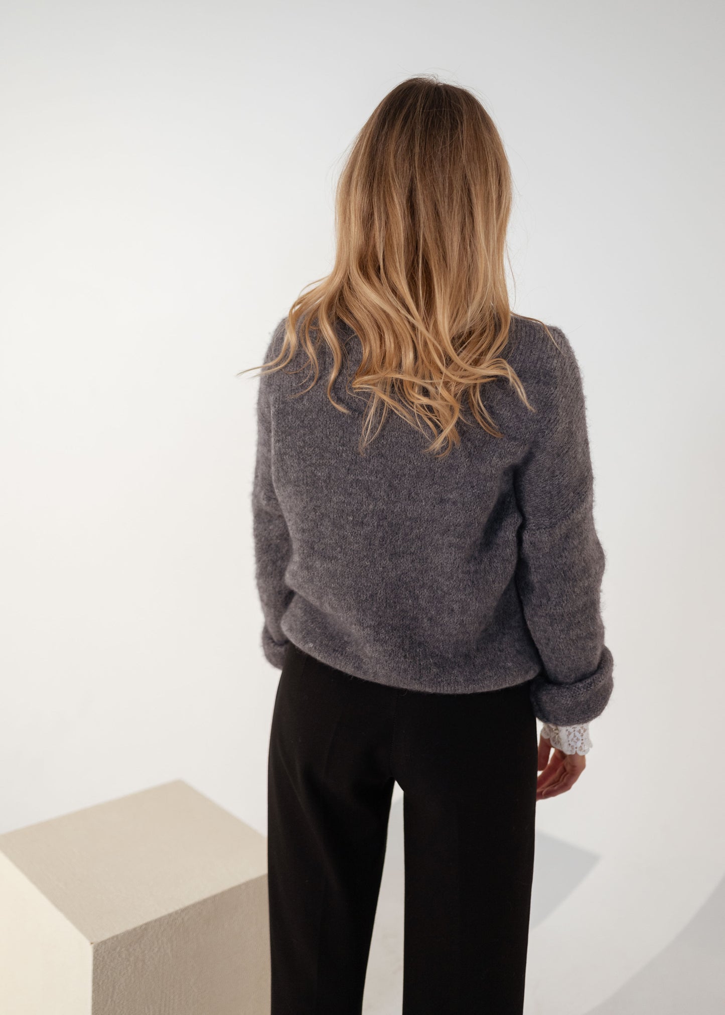 Dark Grey Satou Sweater