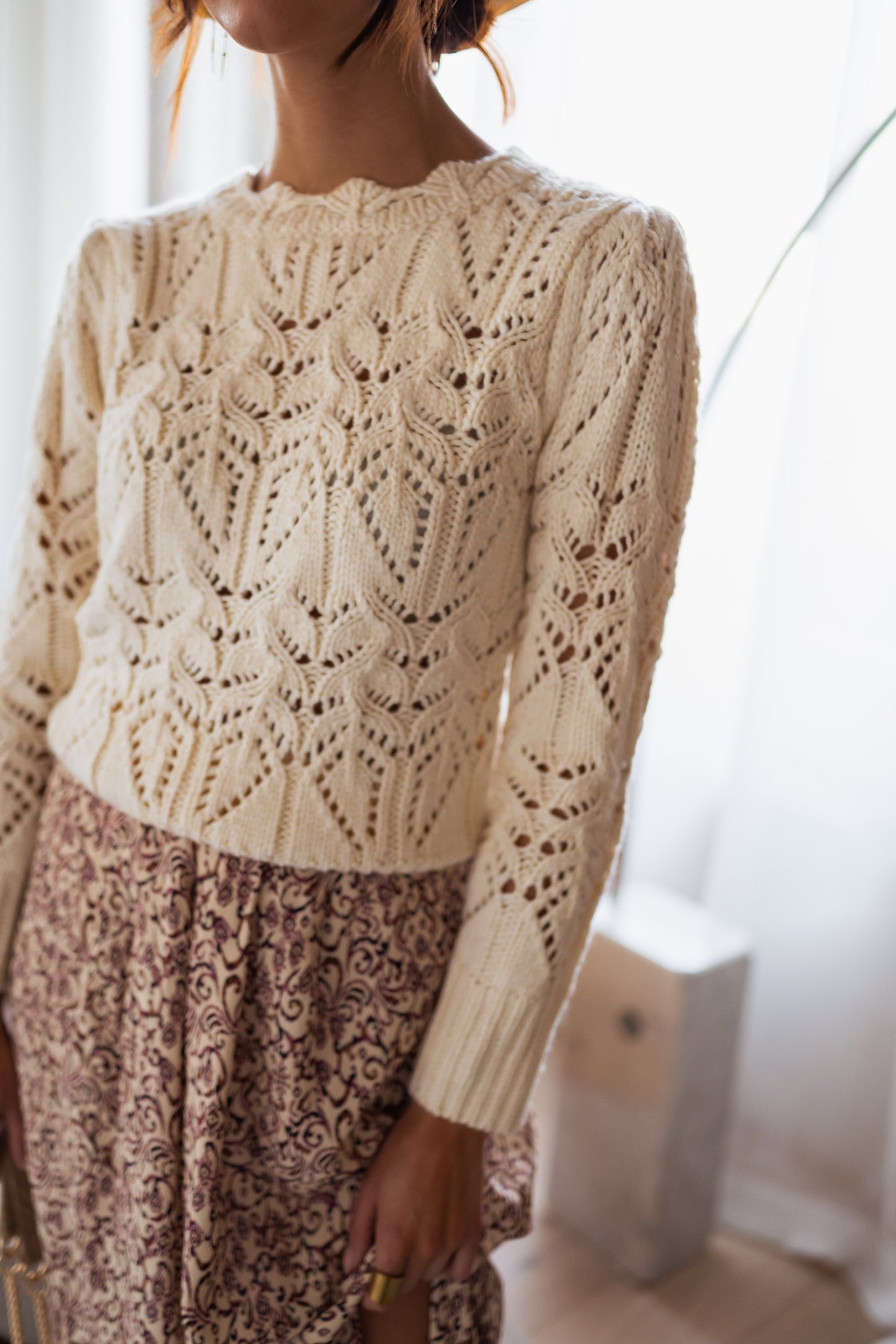 Ecru Lenou Sweater