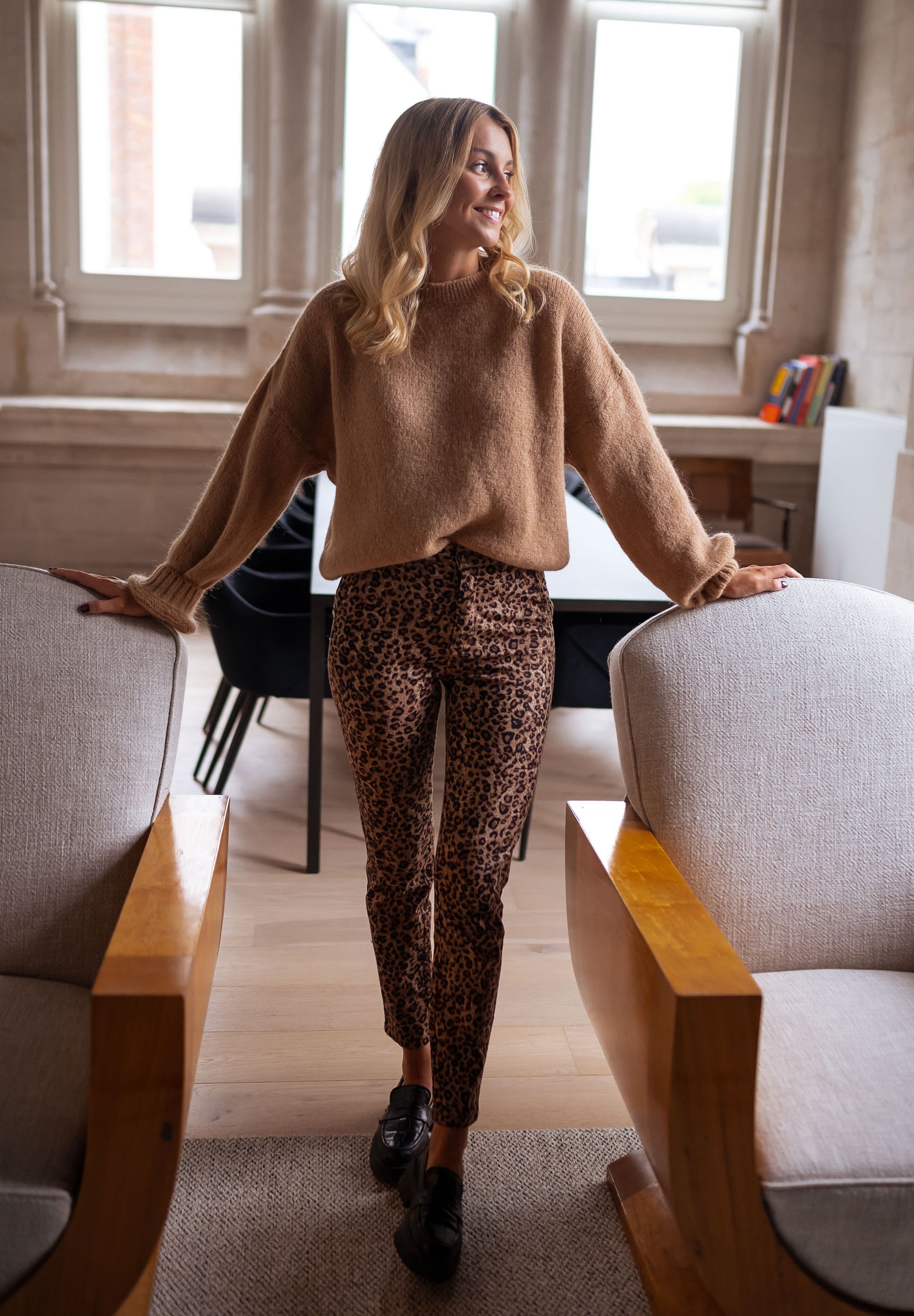 Camel Joela Sweater