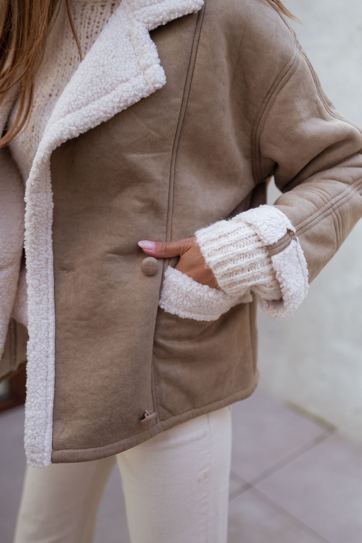 Dark Beige Elias Coat