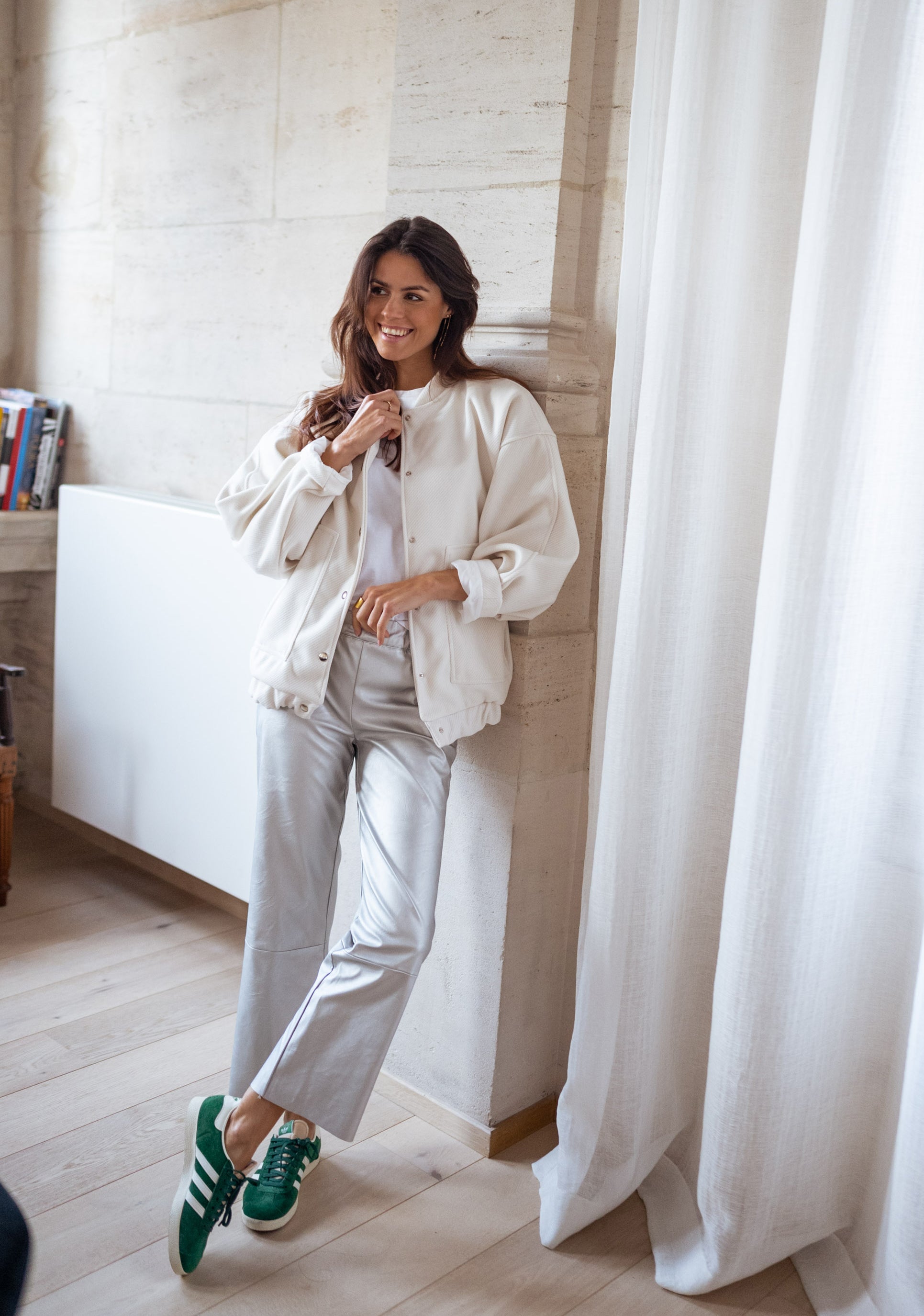 Ecru Mahe Bomber Jacket