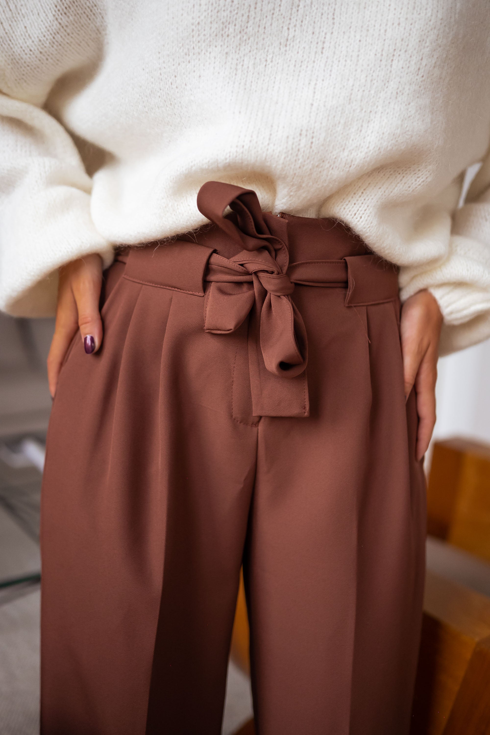 Chocolate Kalie Pants