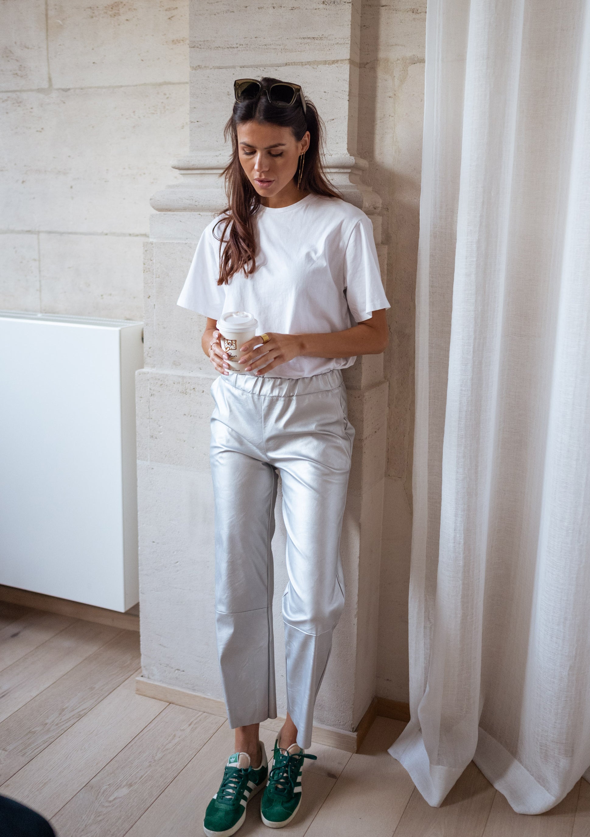 Silvery Victoire Pants