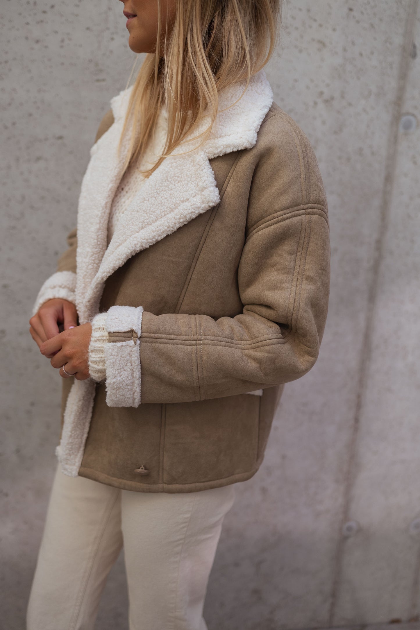 Dark Beige Elias Coat