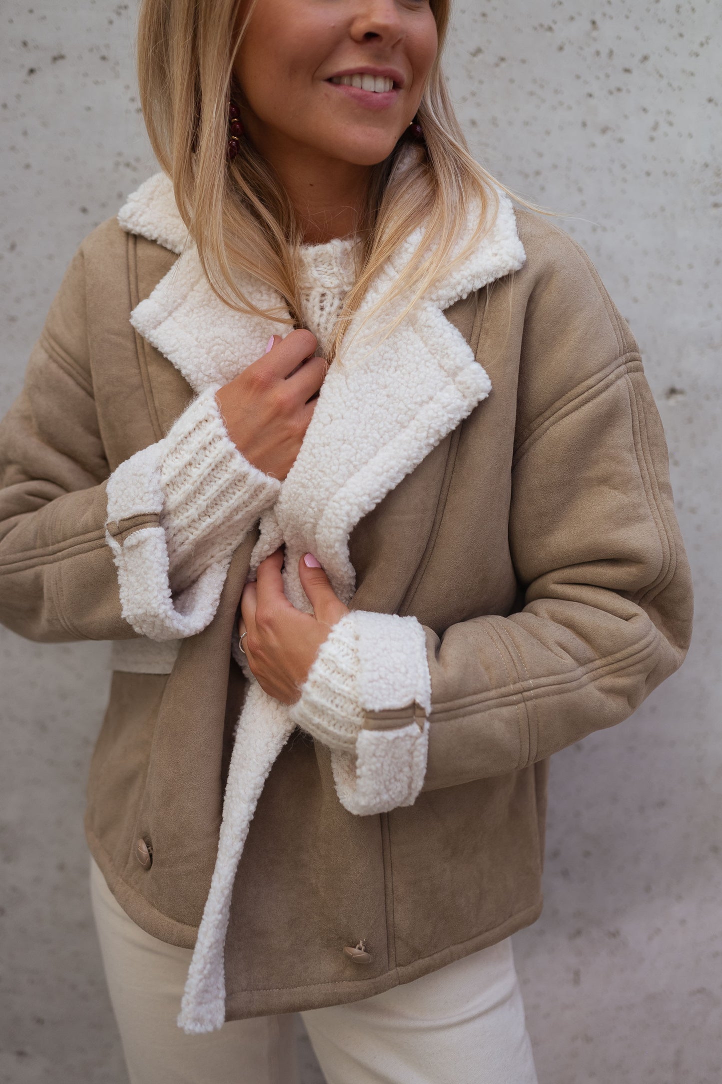 Dark Beige Elias Coat