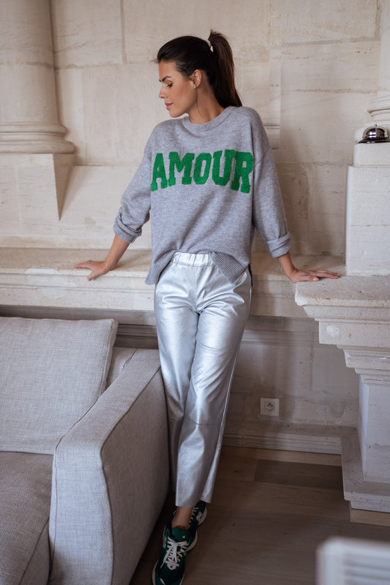 Silvery Victoire Pants