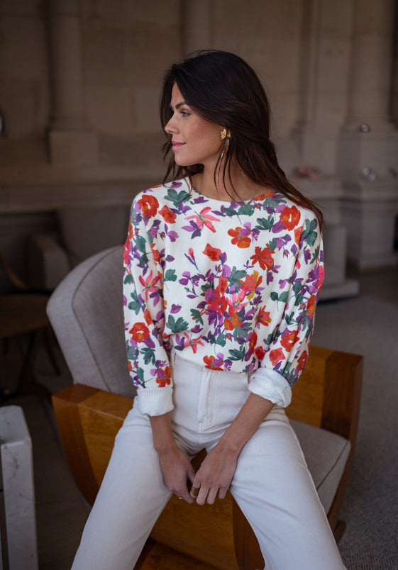 Floral Weston Sweater