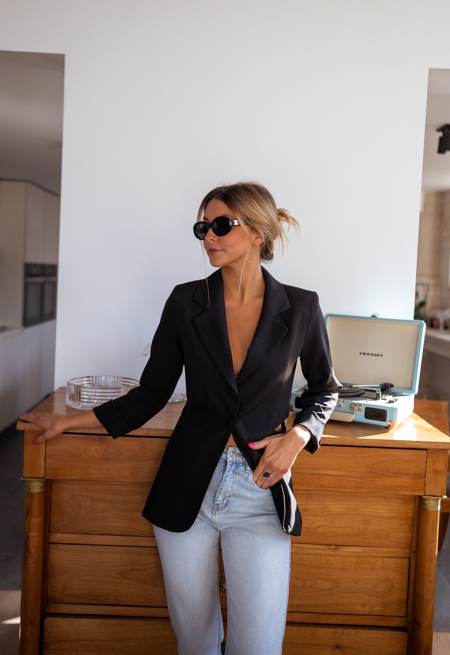 Black Ophelie Blazer