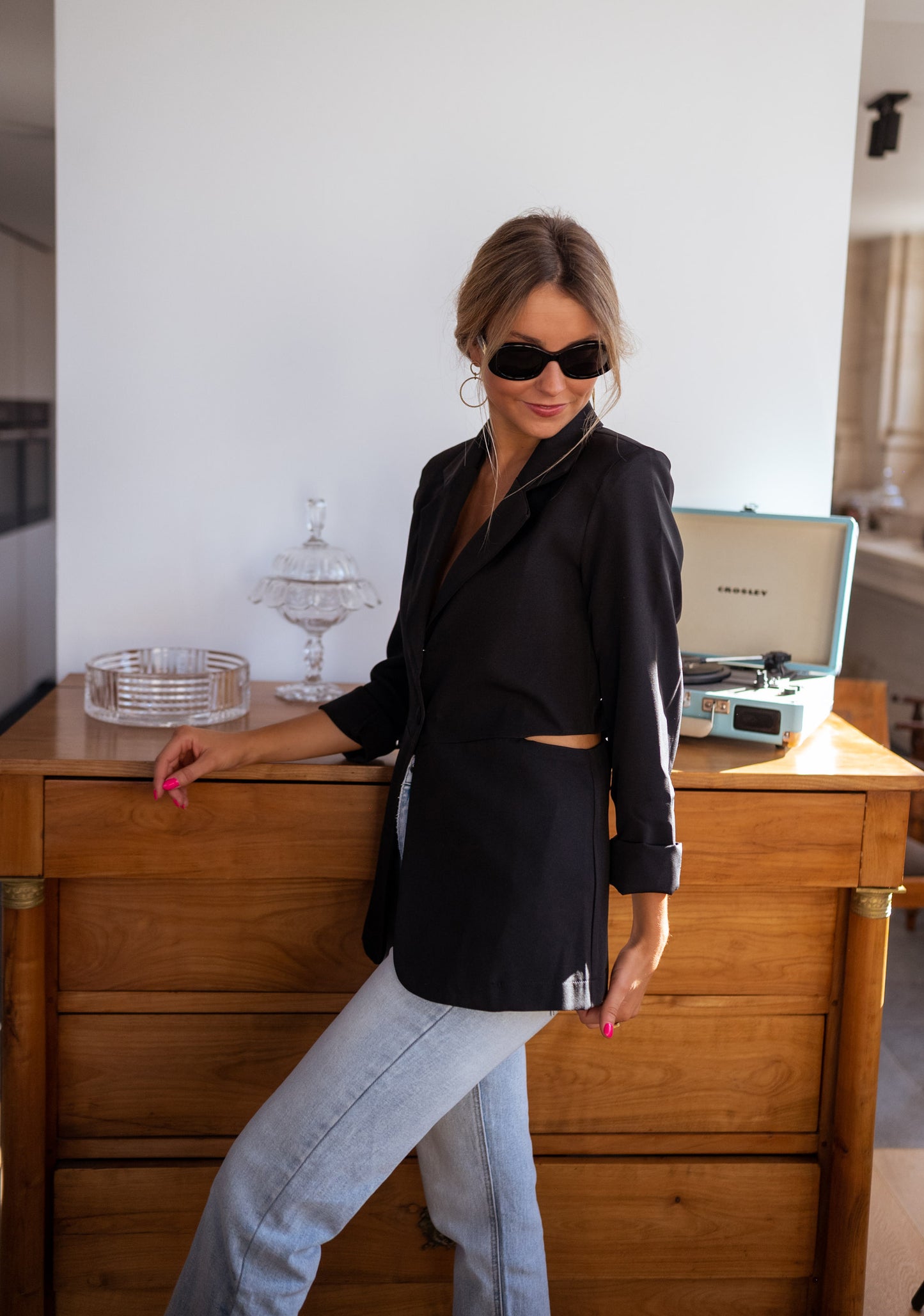 Black Ophelie Blazer