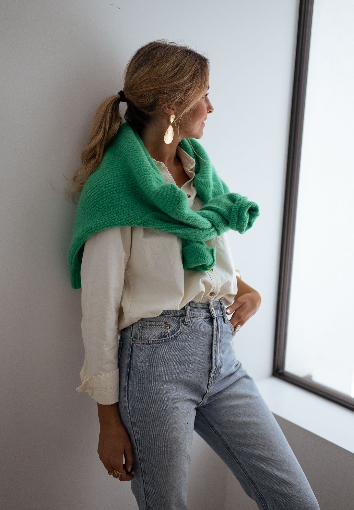 Green Bolla Sweater