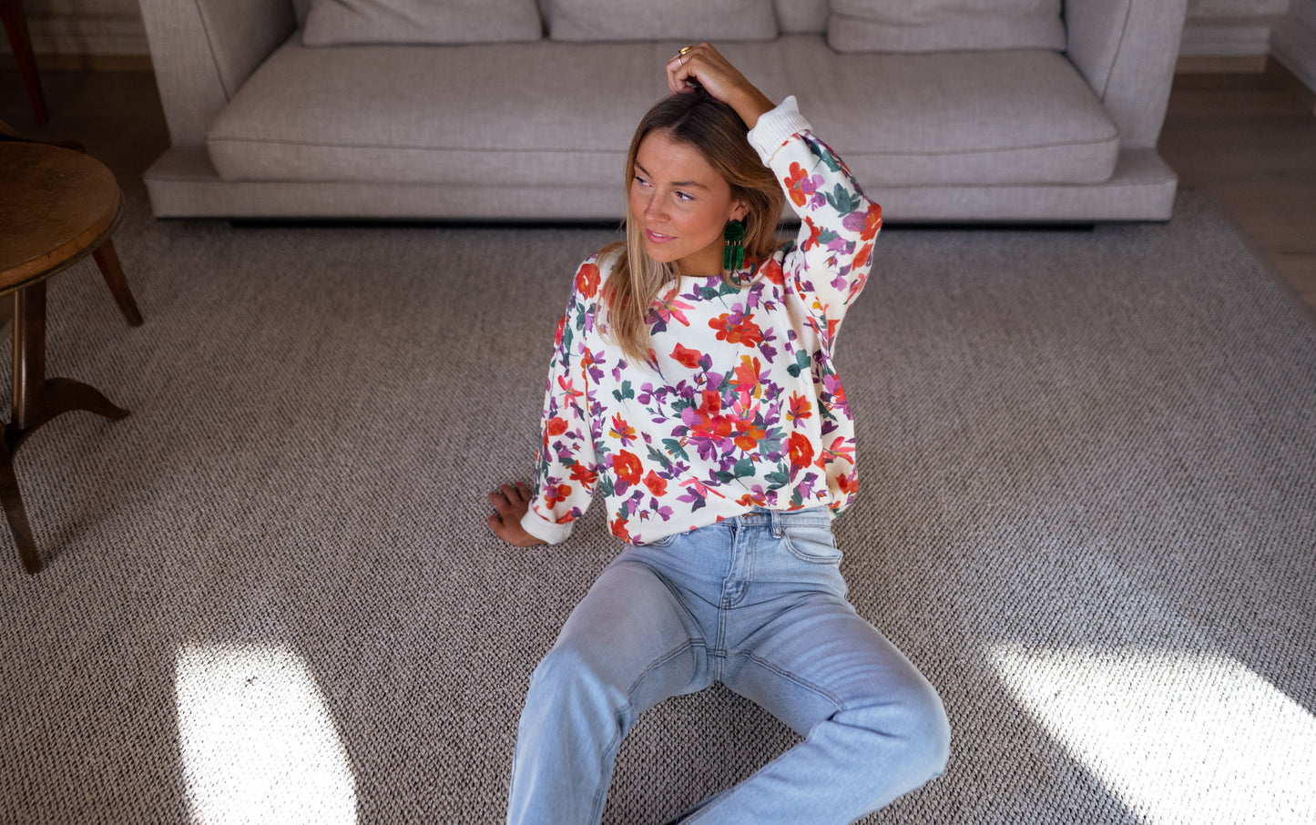 Floral Weston Sweater