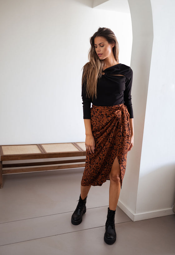 Brick Dion Skirt