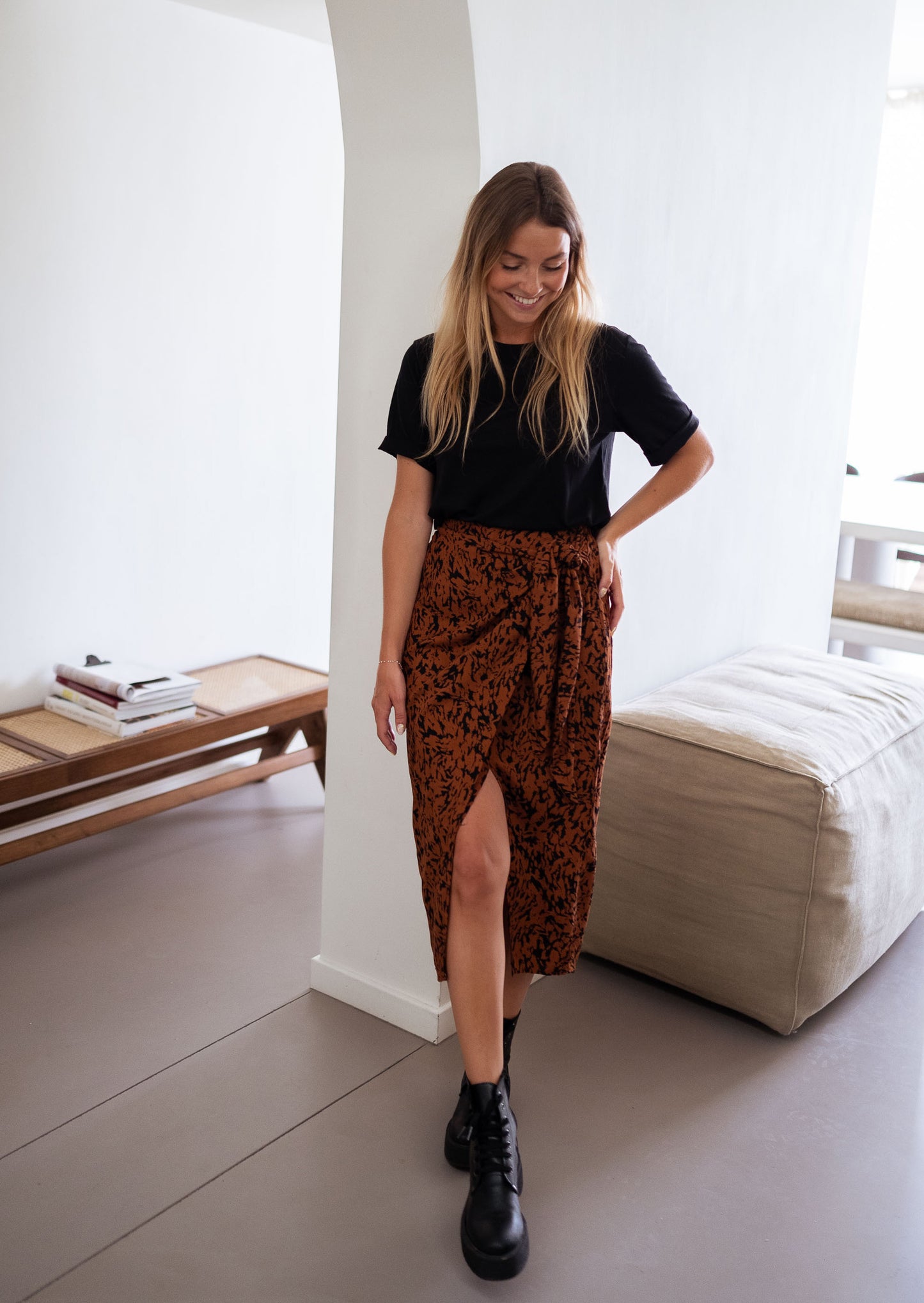 Brick Dion Skirt