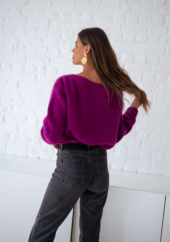 Purple Lidy Sweater