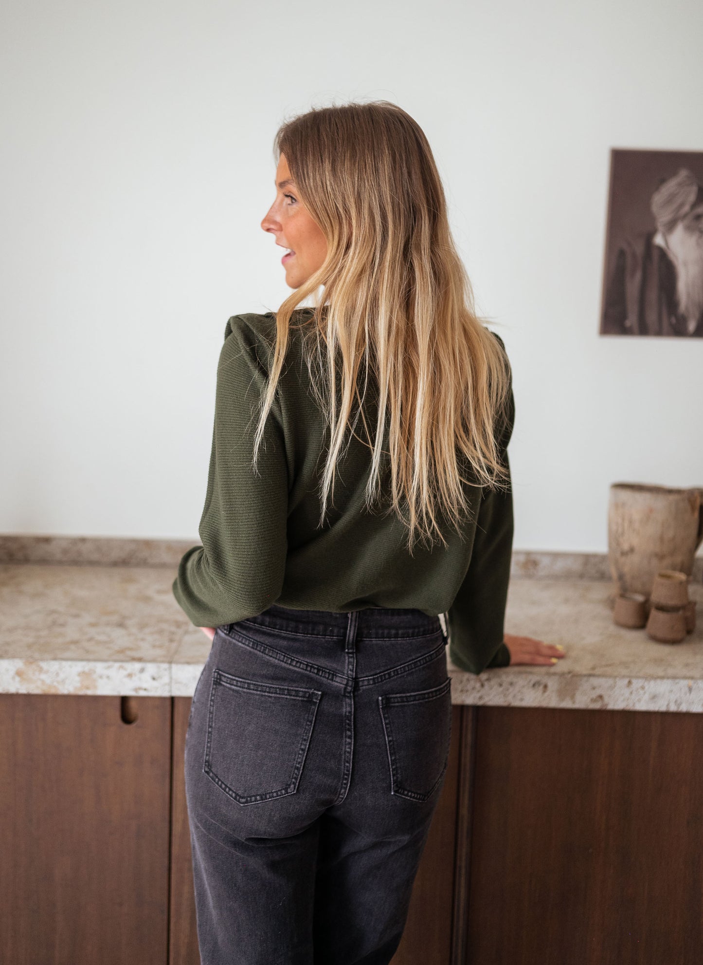 Khaki Aurelien Sweater