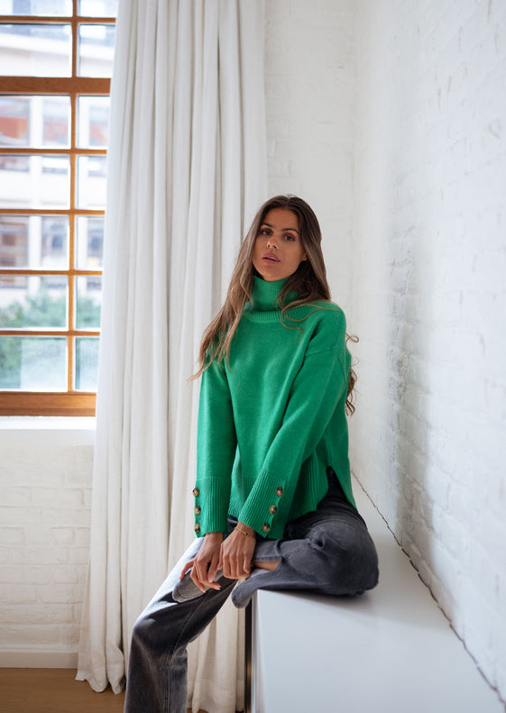 Green Matis Sweater