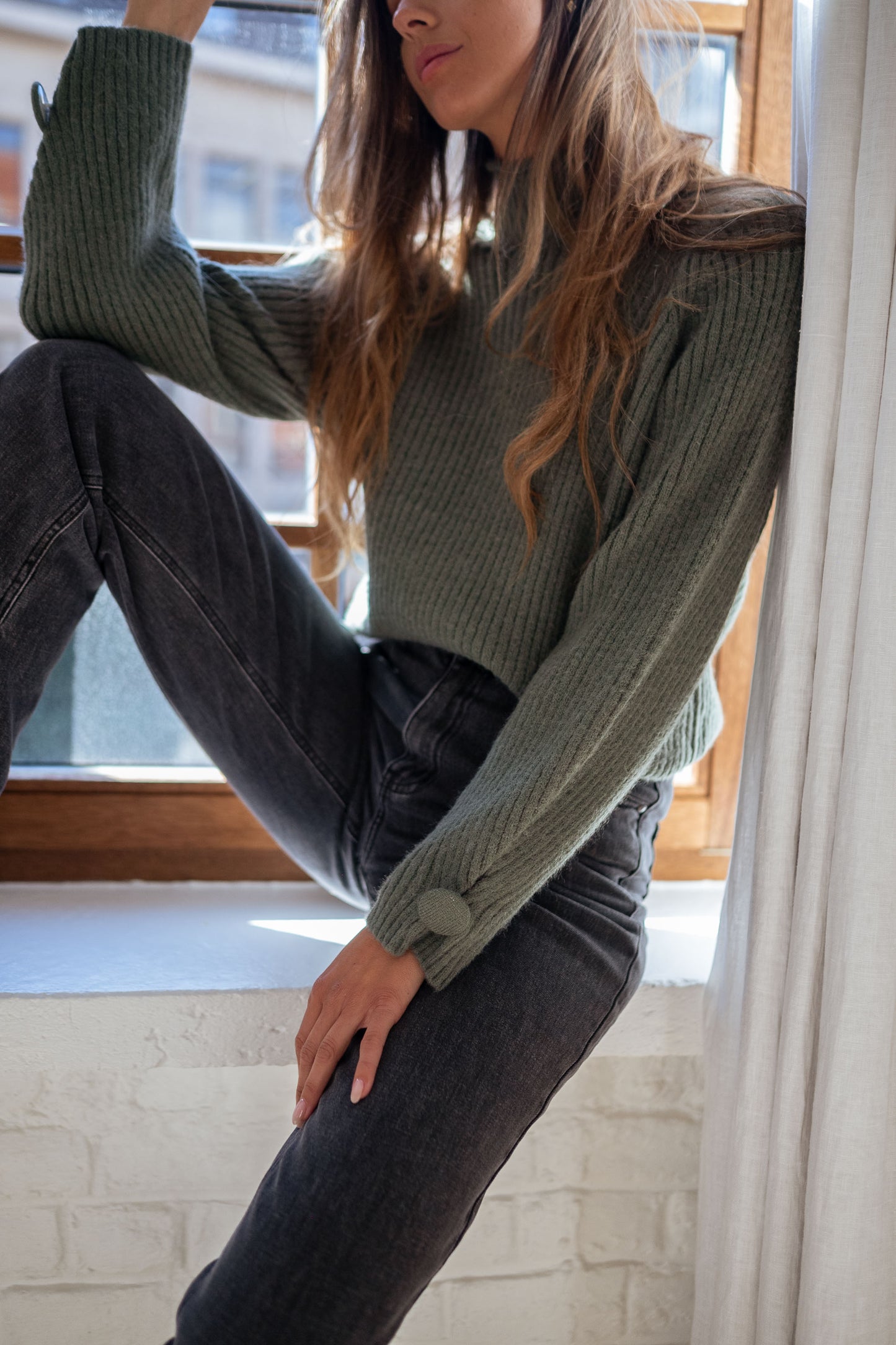 Khaki Dune Sweater