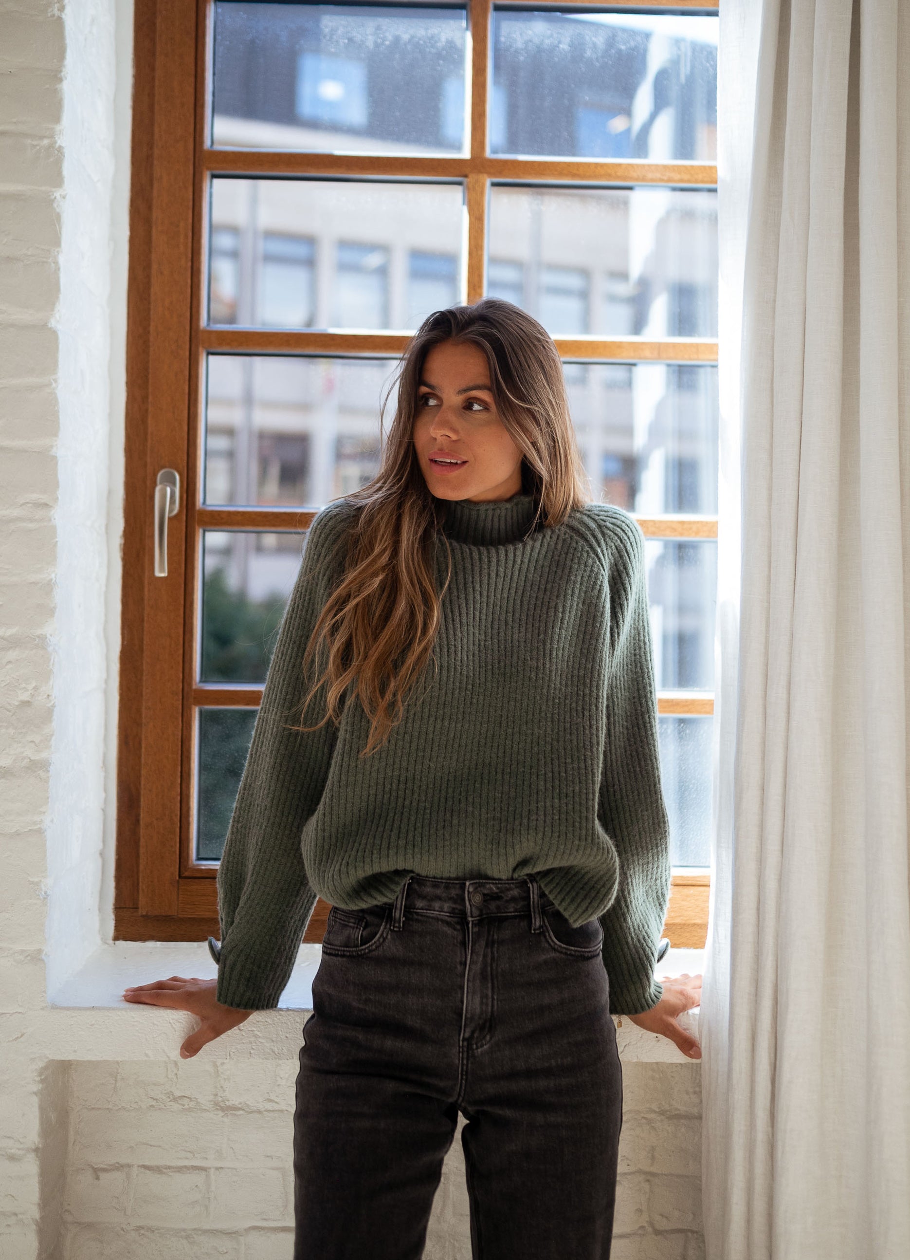 Khaki Dune Sweater