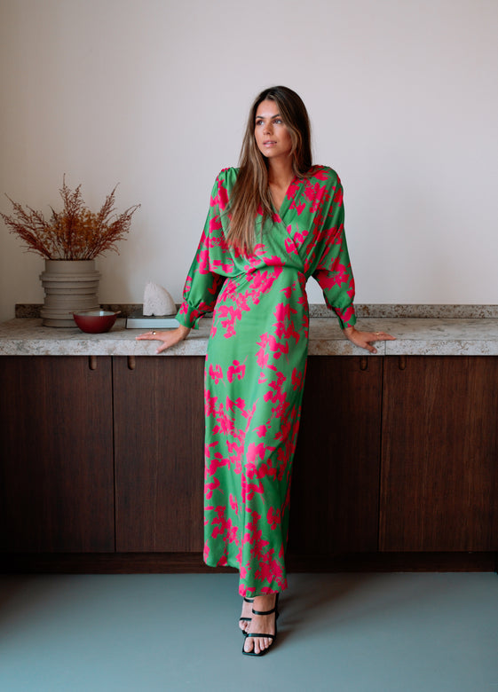 Green And Pink Keeper Dress Easy Clothes North America Green And Pink Keeper Dress Easy Clothes North America