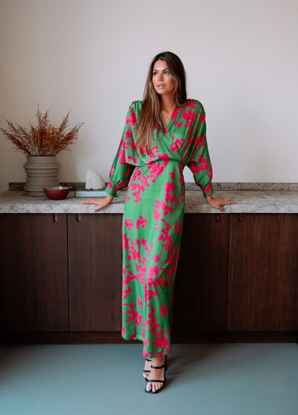 Green And Pink Keeper Dress Easy Clothes North America Green And Pink Keeper Dress Easy Clothes North America
